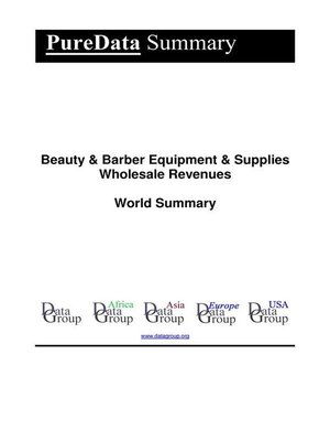 cover image of Beauty & Barber Equipment & Supplies Wholesale Revenues World Summary
